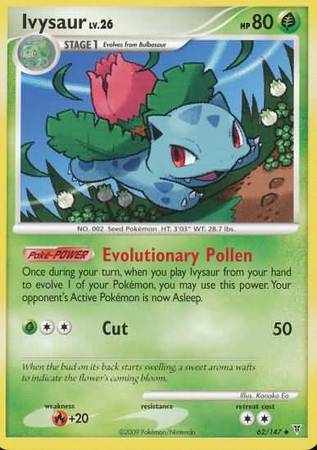 Ivysaur - 62/147 - Uncommon available at 401 Games Canada