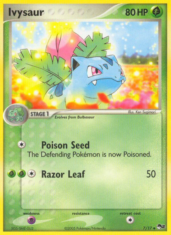 Ivysaur - 7/17 - Uncommon available at 401 Games Canada