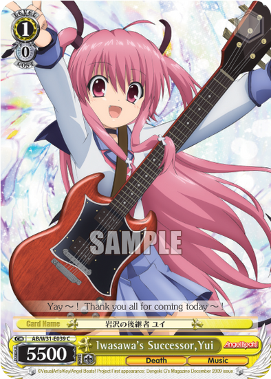 Iwasawa's Successor, Yui - AB/W31-E039 - Common available at 401 Games Canada