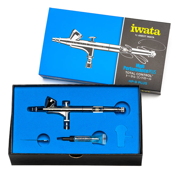 Iwata - Airbrushes - High Performance HP-B Plus Gravity Feed Dual Action Airbrush available at 401 Games Canada