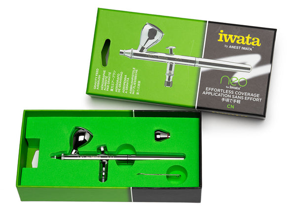 Iwata - Airbrushes - NEO for Iwata CN Gravity Feed Dual Action Airbrush available at 401 Games Canada