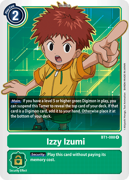 Izzy Izumi - BT1-088 - Rare available at 401 Games Canada