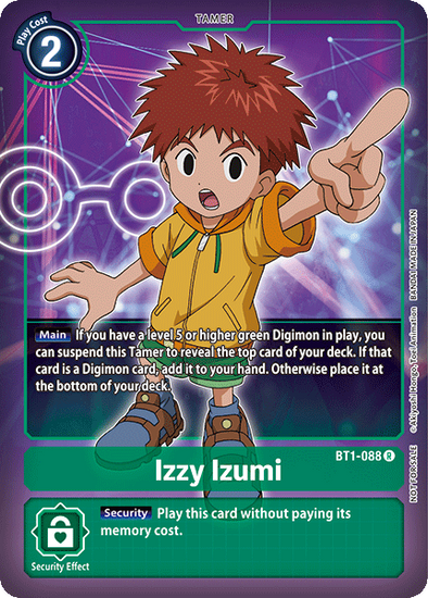 Izzy Izumi (Box Topper) - BT1-088 - Rare available at 401 Games Canada