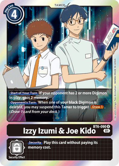 Izzy Izumi & Joe Kido - BT6-090 - Rare available at 401 Games Canada