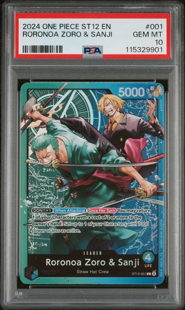 Roronoa Zoro & Sanji (001) - ST12 - Leader - Gem MT 10