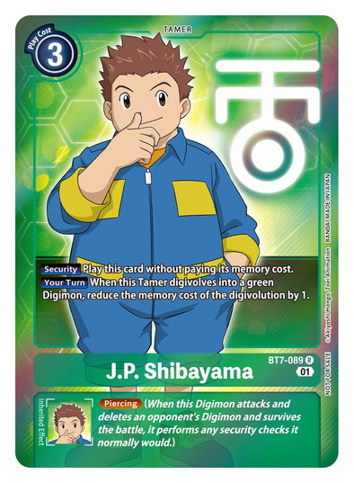 J.P. Shibayama (Box Topper) - BT7-089 - Rare available at 401 Games Canada