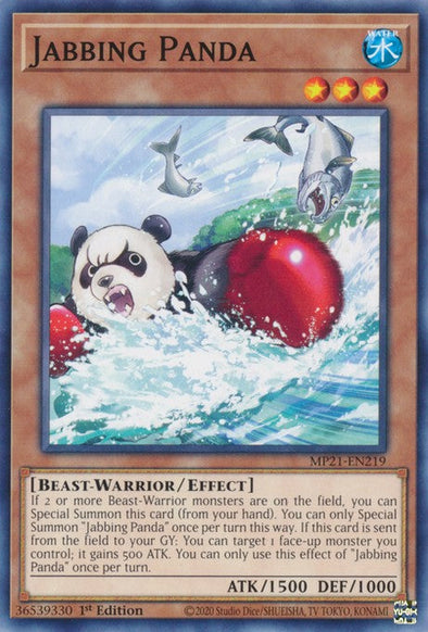 Jabbing Panda - MP21-EN219 - Common - 1st Edition available at 401 Games Canada