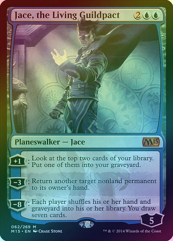 Jace, the Living Guildpact (Foil) (M15) available at 401 Games Canada