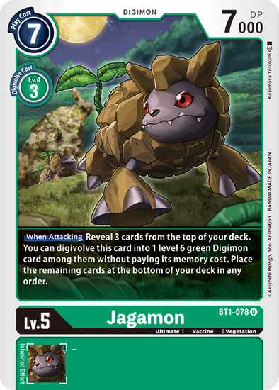 Jagamon - BT1-078 - Uncommon available at 401 Games Canada