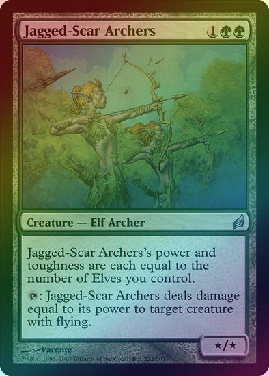 Jagged-Scar Archers (Foil) (LRW) available at 401 Games Canada