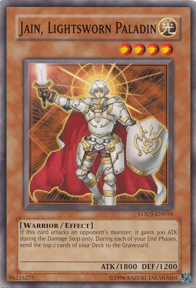 Jain, Lightsworn Paladin - LODT-EN018 - Common - Unlimited available at 401 Games Canada