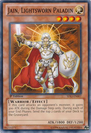 Jain, Lightsworn Paladin - SDLI-EN007 - Common - 1st Edition available at 401 Games Canada