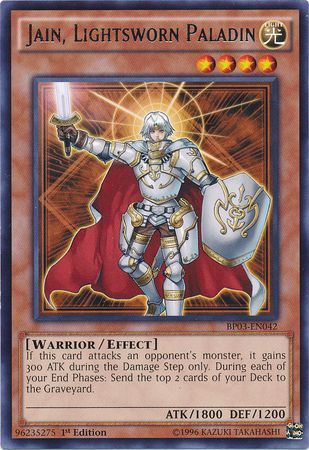 Jain, Lightsworn Paladin (Shatterfoil) - BP03-EN042 - Shatterfoil Rare - 1st Edition available at 401 Games Canada