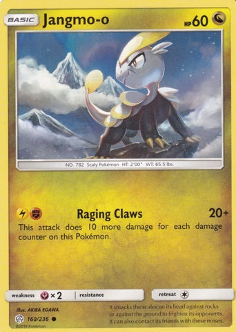 Jangmo-o - 160/236 - Common available at 401 Games Canada