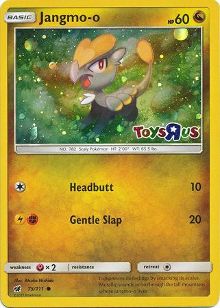 Jangmo-o - 75/111 - Toys R Us Promo available at 401 Games Canada