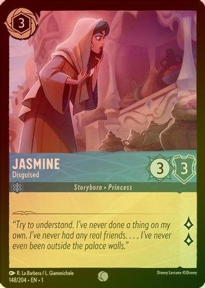 Jasmine (Disguised) - 148/204 - Common (Foil) available at 401 Games Canada