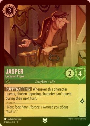 Jasper (Common Crook) - 81/204 - Uncommon (Foil) available at 401 Games Canada