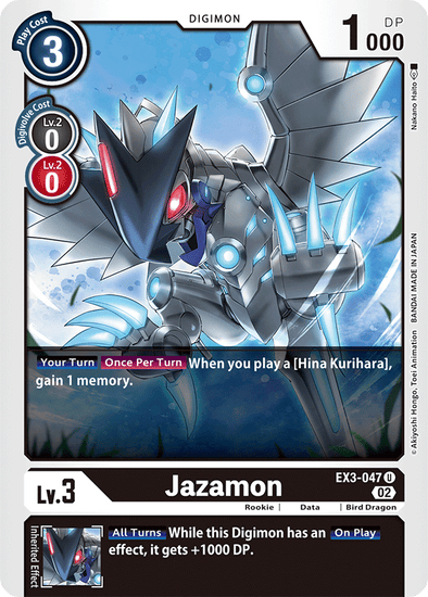 Jazamon - EX3-047 - Uncommon available at 401 Games Canada