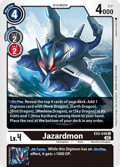 Jazardmon - EX3-048 - Uncommon available at 401 Games Canada