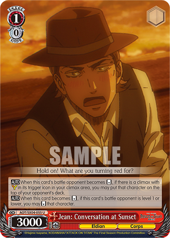 Jean: Conversation at Sunset - AOT/SX04-E055 - Uncommon available at 401 Games Canada