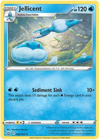 Jellicent - 042/163 - Rare available at 401 Games Canada