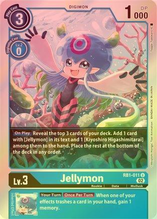 Jellymon - RB1-011 - Uncommon (Foil) available at 401 Games Canada