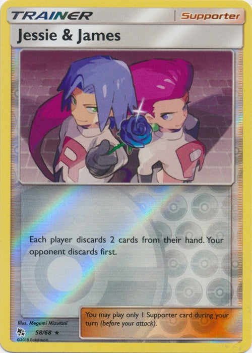Jessie & James - 58/68 - Holo Rare - Reverse Holo available at 401 Games Canada
