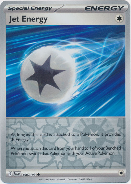 Jet Energy - 190/193 - Uncommon - Reverse Holo available at 401 Games Canada