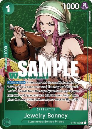 Jewelry Bonney (Tournament Pack Vol. 3) [Winner] - ST02-007 - Promo available at 401 Games Canada