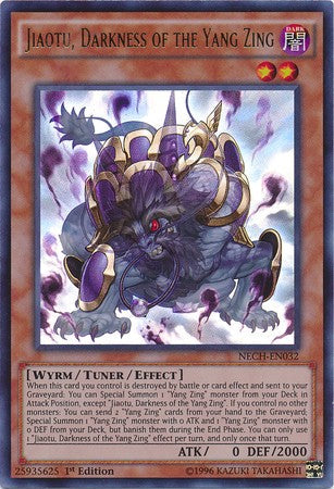 Jiaotu, Darkness of the Yang Zing - NECH-EN032 - Ultra Rare - 1st Edition available at 401 Games Canada