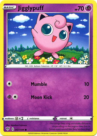 Jigglypuff - 067/189 - Common available at 401 Games Canada