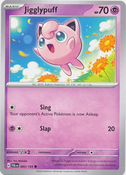 Jigglypuff - 083/193 - Common available at 401 Games Canada