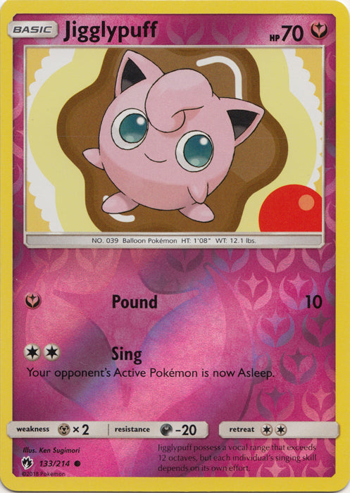 Jigglypuff - 133/214 - Common - Reverse Holo available at 401 Games Canada