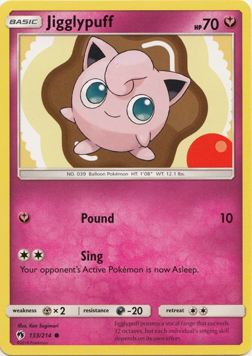 Jigglypuff - 133/214 - Common available at 401 Games Canada
