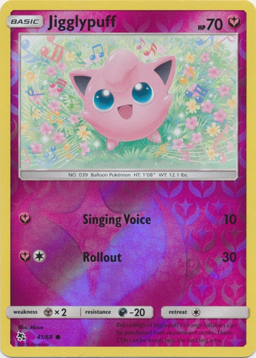 Jigglypuff - 41/68 - Common - Reverse Holo available at 401 Games Canada