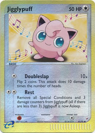 Jigglypuff - 41/95 - Common - Reverse Holo available at 401 Games Canada