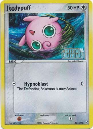 Jigglypuff - 53/100 - Common - Reverse Holo available at 401 Games Canada