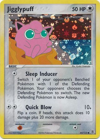 Jigglypuff - 65/112 - Common - Reverse Holo available at 401 Games Canada