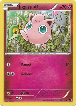 Jigglypuff - 65/124 - Common available at 401 Games Canada