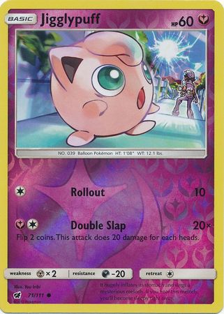 Jigglypuff - 71/111 - Common - Reverse Holo available at 401 Games Canada