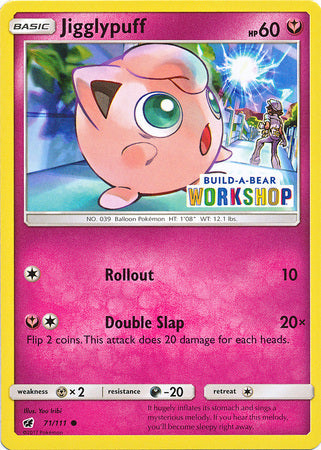 Jigglypuff - 71/111 - Promo - Build-A-Bear Workshop available at 401 Games Canada