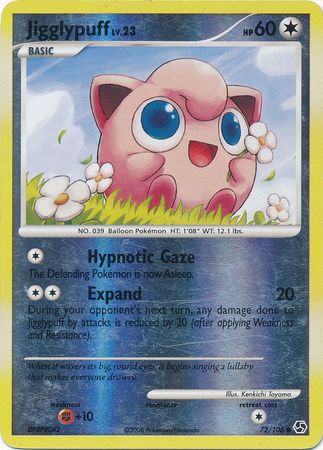 Jigglypuff - 72/106 - Common - Reverse Holo available at 401 Games Canada