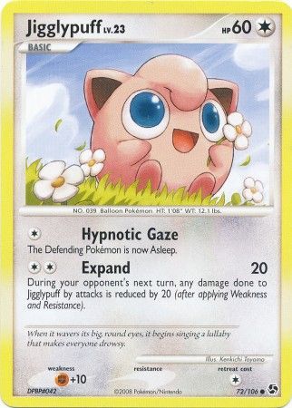 Jigglypuff - 72/106 - Common available at 401 Games Canada