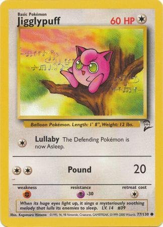 Jigglypuff - 77/130 - Common available at 401 Games Canada