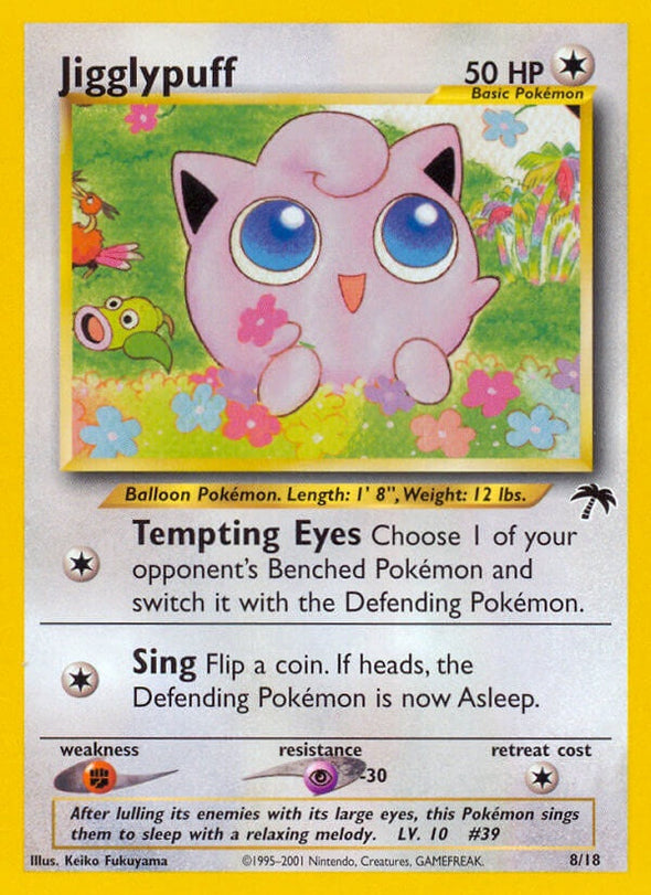 Jigglypuff - 8/18 - Common available at 401 Games Canada