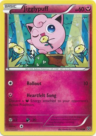 Jigglypuff - 87/146 - Common available at 401 Games Canada