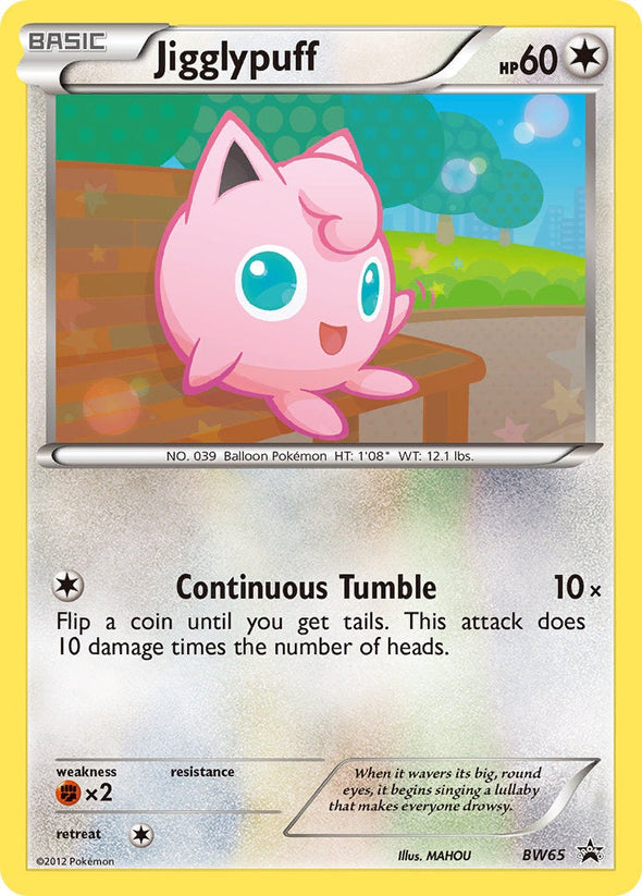 Jigglypuff - BW65 - Promo available at 401 Games Canada