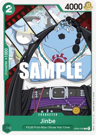 Jinbe - OP02-033 - Common available at 401 Games Canada