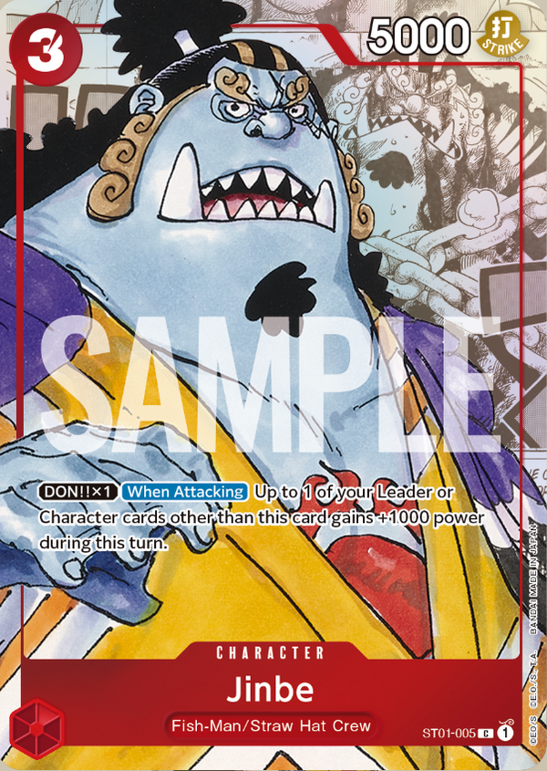 Jinbe (Premium Card Collection) - ST01-005 - Common available at 401 Games Canada