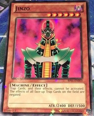 Jinzo - BP01-EN003 - Starfoil Rare - Unlimited available at 401 Games Canada